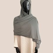 Foulard ÉLÉGANCE gris foncé