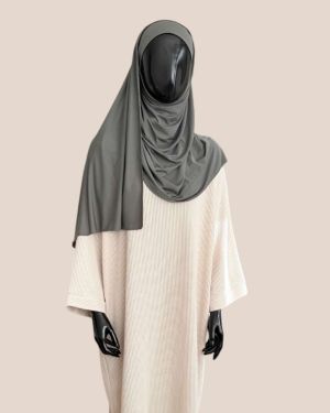 Foulard ÉLÉGANCE gris foncé