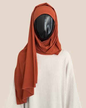 Foulard ÉLÉGANCE Brique