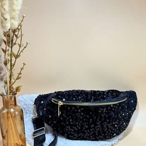 Sac banane DISCO noir