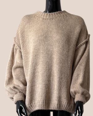 Pull DOUCEUR beige