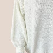 Pull DOUCEUR blanc