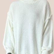 Pull DOUCEUR blanc