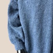 Pull DOUCEUR bleu jeans