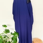 Abaya Inès Bleu nuit