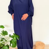 Abaya Inès Bleu nuit