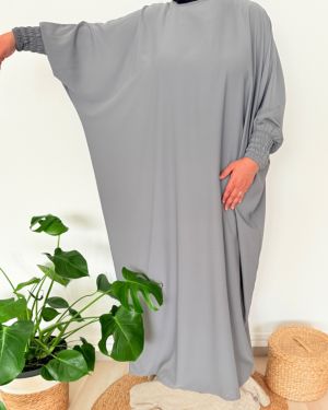 Abaya Inès Gris