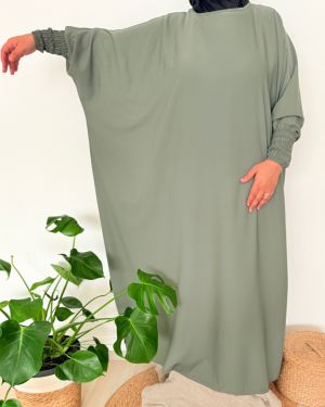 Abaya Inès Vert sauge